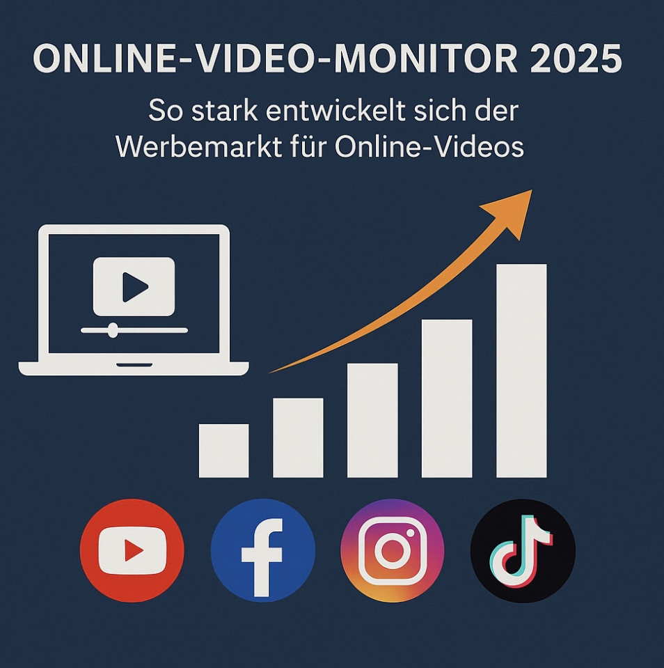 Online-Video-Monitor 2025: Online-Videowerbung wächst rasant – Chancen für Ihre Werbeagentur in Stuttgart Der Werbemarkt für Online-Videos boomt.