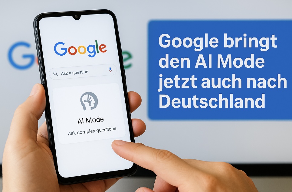 🚀 Google bringt den AI Mode nach Deutschland – Chancen für Marketing & Unternehmen Google führt den AI Mode endlich auch in Deutschland ein.