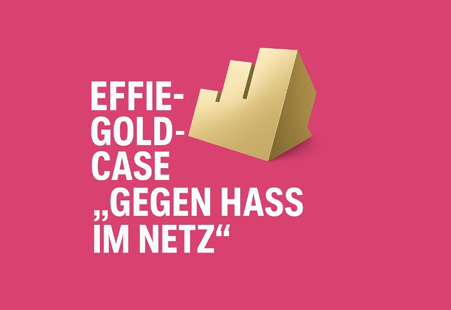 EFFIE-GOLD-CASE „Gegen Hass im Netz“ – Wie die Deutsche Telekom Haltung in Markenwert übersetzt Ein Beispiel für wirkungsvolle Markenkommunikation – analysiert von der Werbeagentur Stuttgart. Haltung zeigt Wirkung: Die Telekom als Wertebotschafter „Hass lähmt das Leben, Liebe befreit es.“