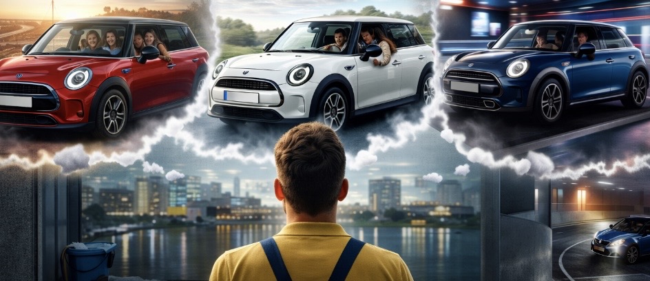 Jung von Matt Neckar und MINI laden zum Träumen ein – Inspiration für Werbeagenturen in Stuttgart Werbeagentur WSK Stuttgart – Marketing & Kreativtrends aus der Branche Die neue globale MINI-Kampagne von Jung von Matt zeigt eindrucksvoll, wie emotionales Storytelling Marken erlebbar macht.