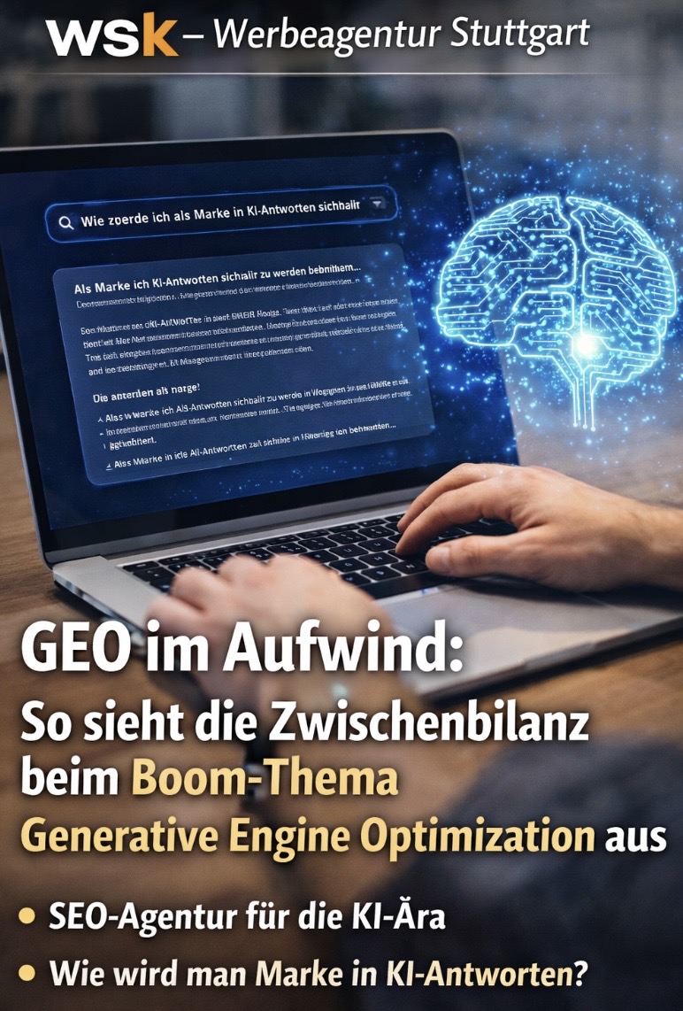 GEO im Aufwind: So sieht die Zwischenbilanz beim Boom-Thema Generative Engine Optimization aus Die digitale Suche verändert sich rasant. Während klassische Suchmaschinenoptimierung (SEO) lange der wichtigste Kanal für Online-Sichtbarkeit war, gewinnt eine neue Disziplin immer stärker an Bedeutung: Generative Engine Optimization (GEO).