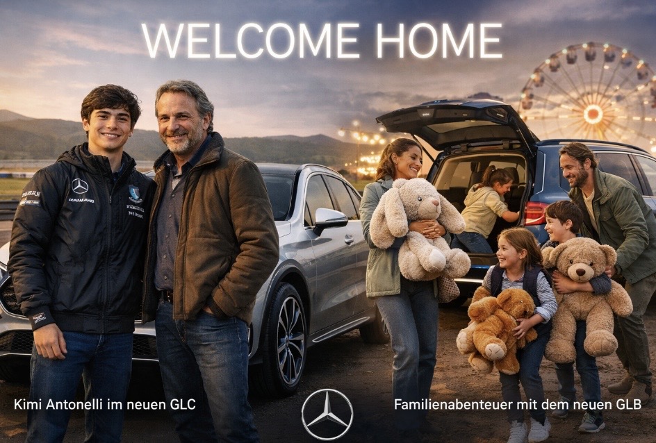 Stuttgarter Autobauer setzt auf Emotionen: Mercedes-Benz Kampagne „Welcome Home“ begeistert – Einblicke der wsk werbeagentur stuttgart